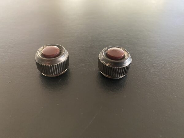 Graflex Buttons, 89 Sabers, Weathered, Pair